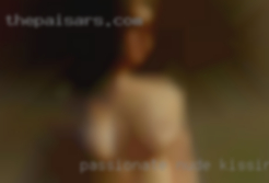 Passionate nude kissing is important to me.